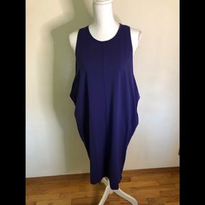 Lucy keep calm dress tank purple
